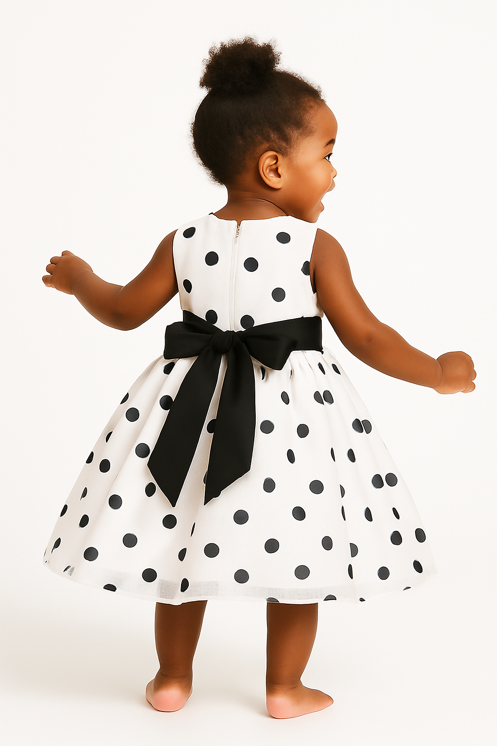 POLKA CHARM PARTY DRESS