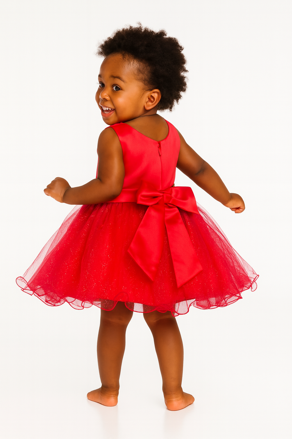 RED ALICIA BALL GOWN BMSRED