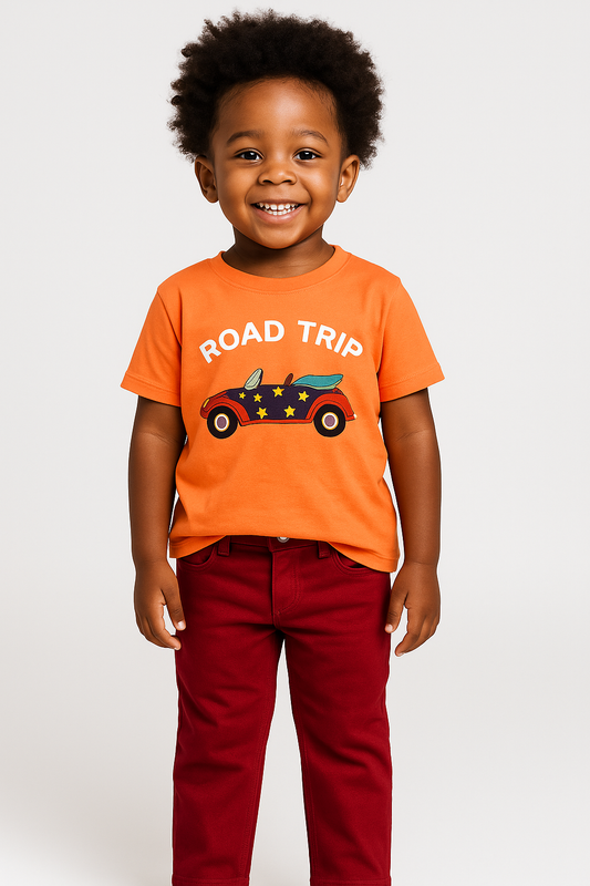 ORANGE ROAD TRIP TEE - B211ORG