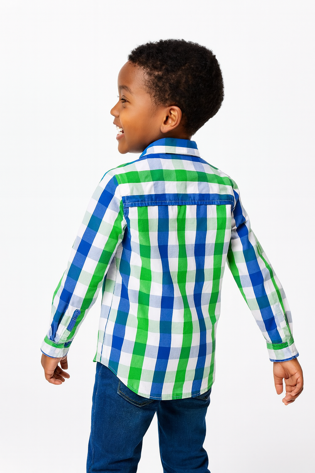 SOLO BOLD CHECK L/SL SHIRT MD1520